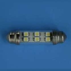 6-SMD LED dióda sufit 10x42mm 6-SMD LED dióda sufit 10x42mm