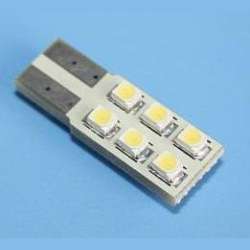 6-SMD LED diódy T10 bočné svietenie 6-SMD LED diódy T10 bočné svietenie