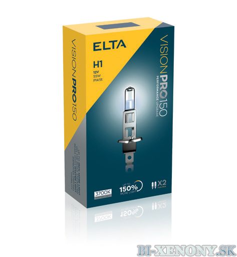ELTA H1 12V 55W Vision PRO +150% BOX 2ks