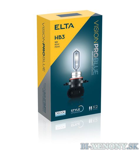 ELTA HB3 12V 60W Vision PRO BLUE BOX 2ks