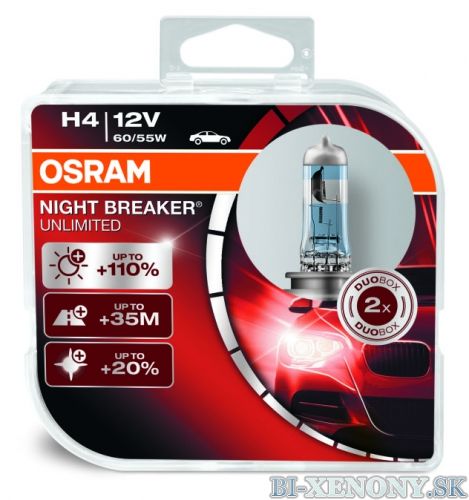 H4 OSRAM Night Breaker Unlimited