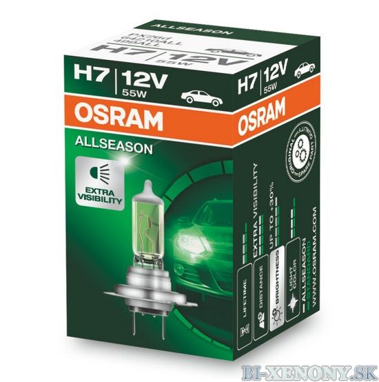 H7 OSRAM All Season 12V 55W Kód produ