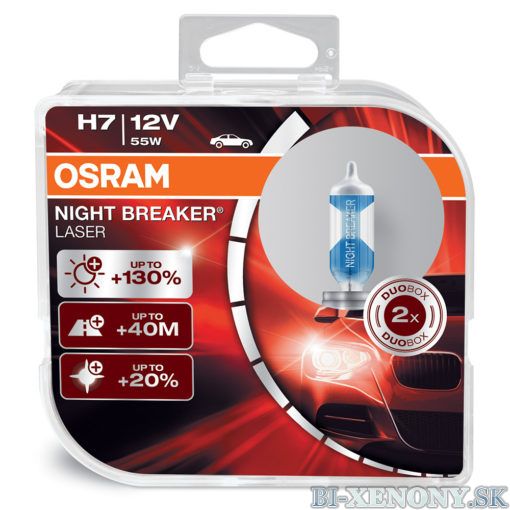 H7 OSRAM Night Breaker Laser +130% BOX 2ks
