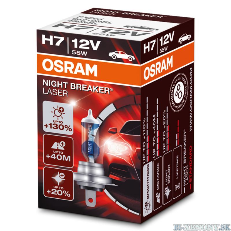 H7 OSRAM Night Breaker Laser +130%