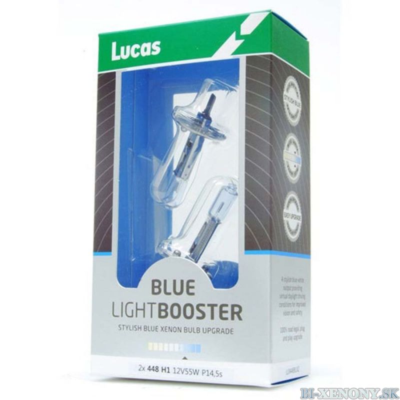 LUCAS Blue Light Booster H1 P14,5s 12V 55W