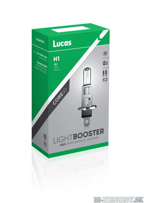 LUCAS H1 Light Booster +50% P14,5s 12V 55W