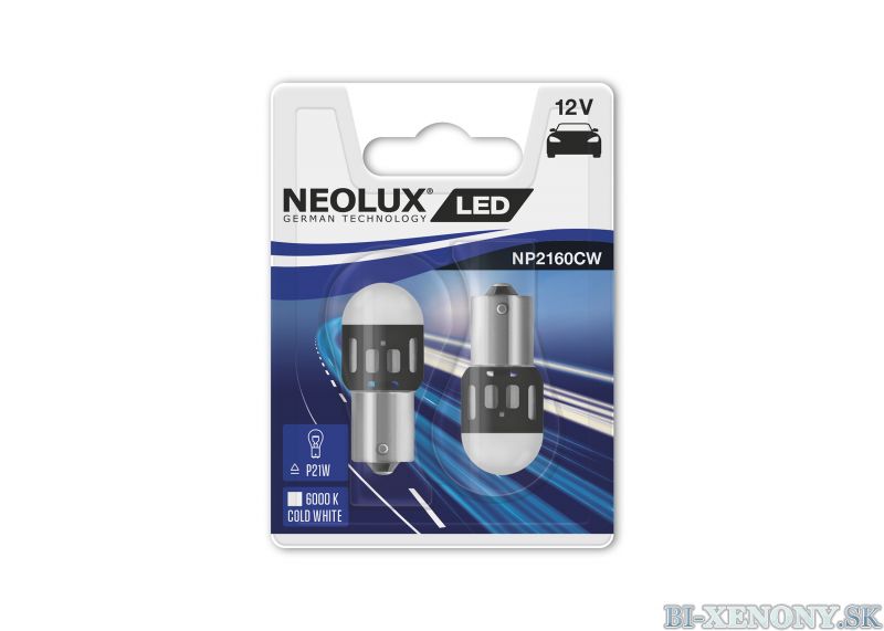 NEOLUX LED P21W 12V 1,2W NP2160CW 6000K