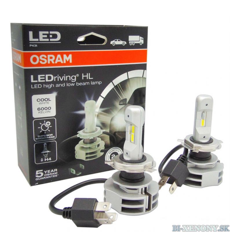 Osram H4 LEDriving HL 9726CW LED set 6000K 2ks/balenie - Bi-Xenony