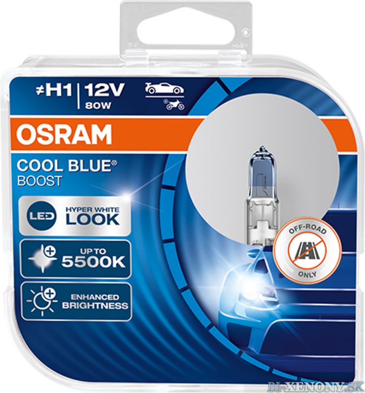 Osram Cool Blue Boost H1 12V 80W