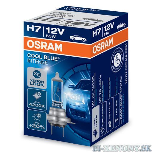OSRAM CoolBlue Intense H7 55W 1KS