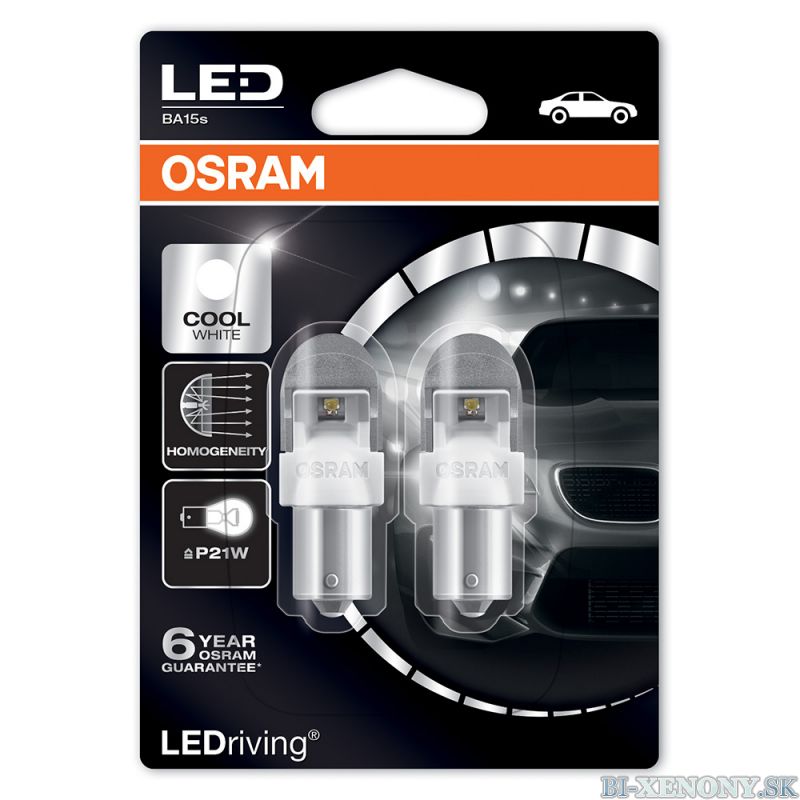 Osram LEDriving 12V 2W BA15S 6000K