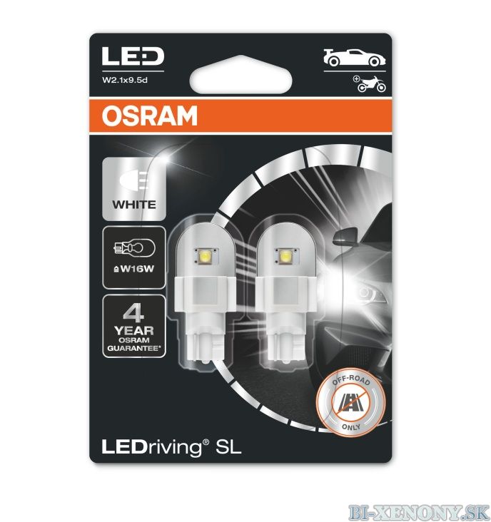 Osram LEDriving Premium 921DWP-02B W16W 6000K
