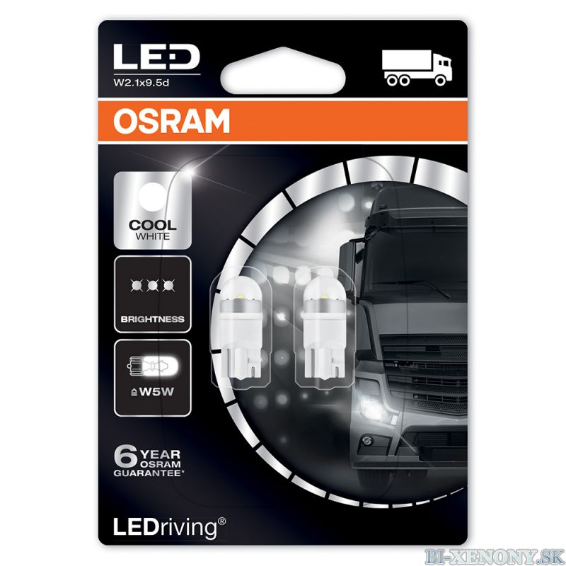 Osram LEDriving Premium W5W 24V 6000K Cool White