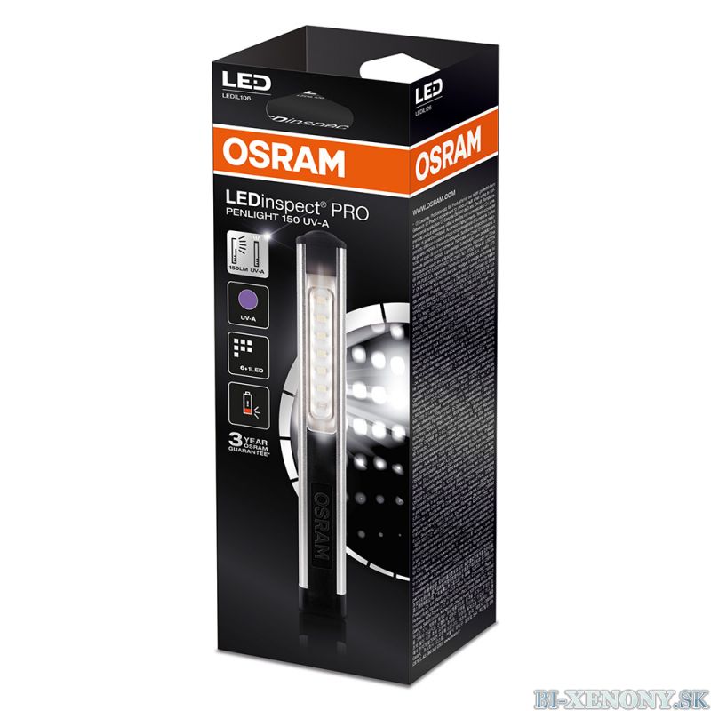 OSRAM Montážna lampa IL106 LEDinspect PRO PENLIGHT 150 UV-A 0,5W