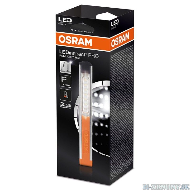 OSRAM Montážna lampa LEDinspect PRO PENLIGHT 150 0,5W