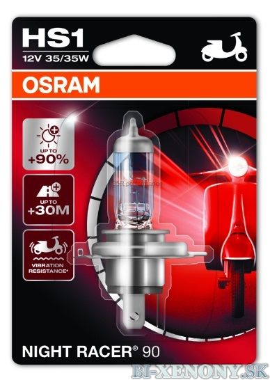 Osram Night Racer +90% 12V HS1 35W/35W 1KS