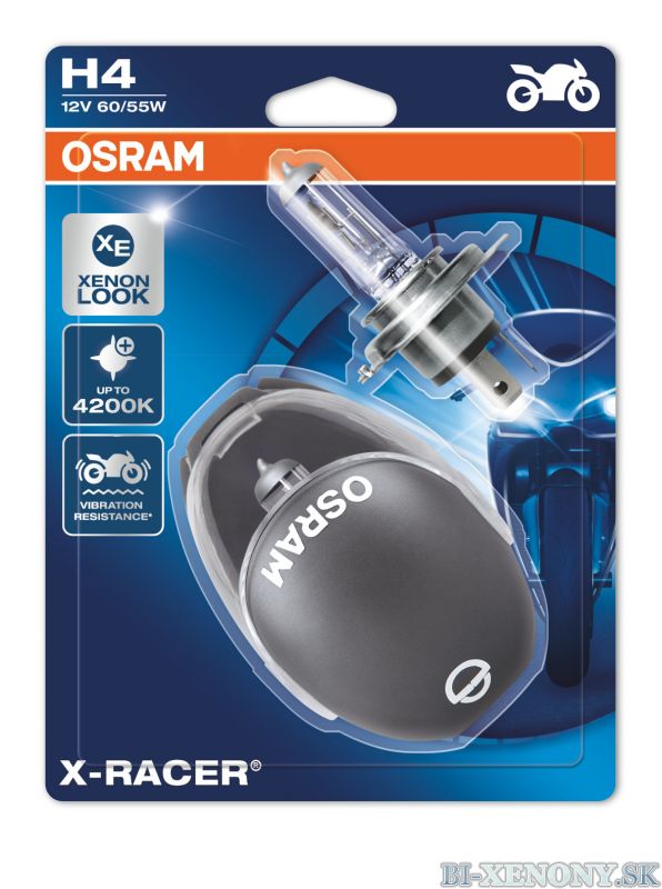 OSRAM X-RACER H4 60W/55W 2KS