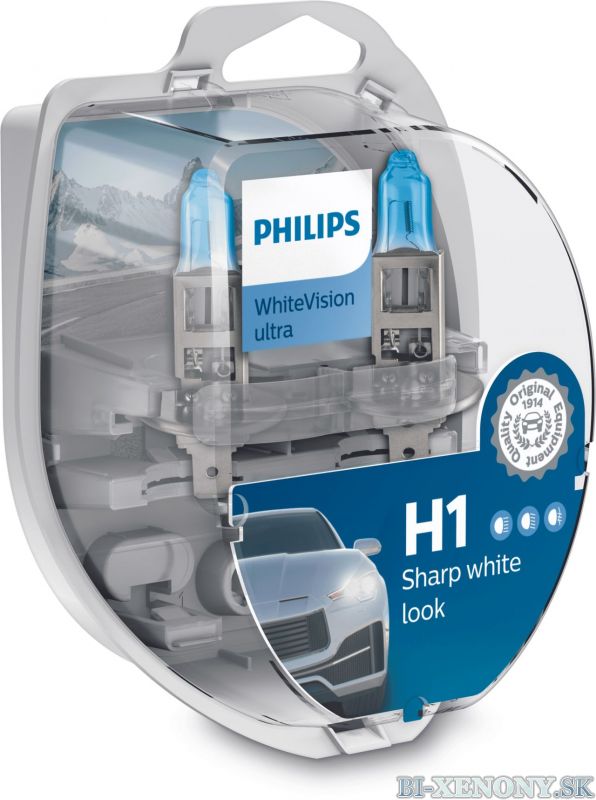 Philips 12V H1 55W P14,5s White Vision ultra Box