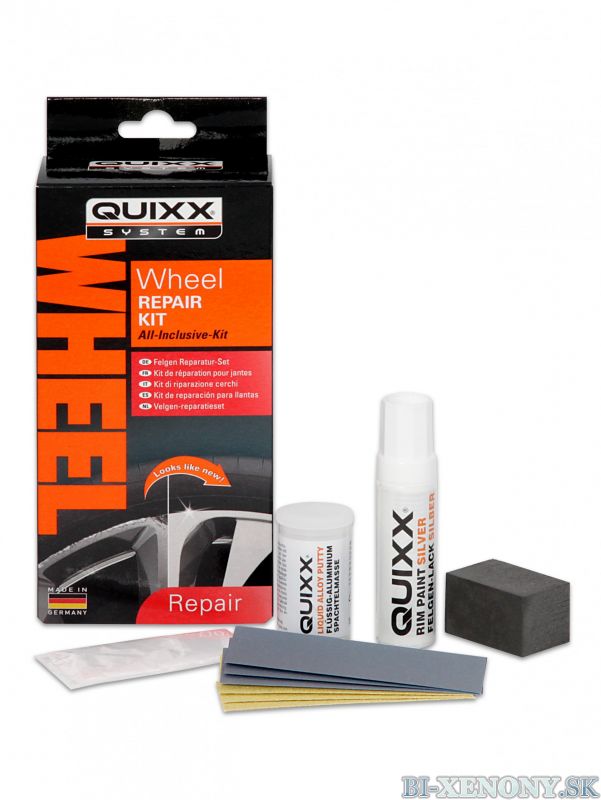 Quixx – Wheel Restoration Kit – oprava škrabancov na zliatinových diskoch