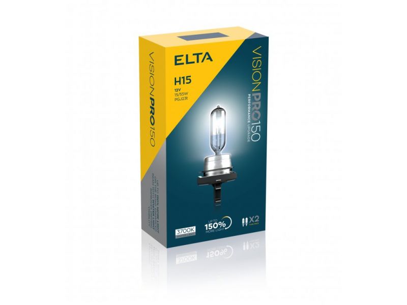 ELTA H15 12V 55W Vision PRO +150% BOX 2ks