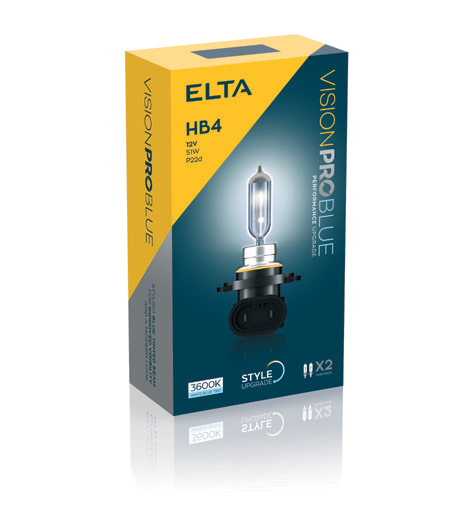 ELTA HB4 12V 51W Vision PRO BLUE BOX 2ks