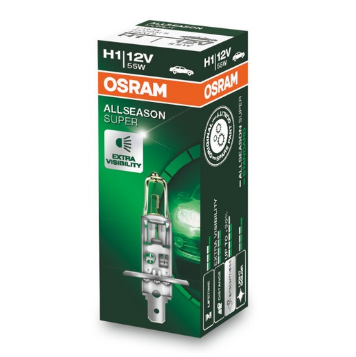 Osram All Season H1 P14,5s 12V 55W