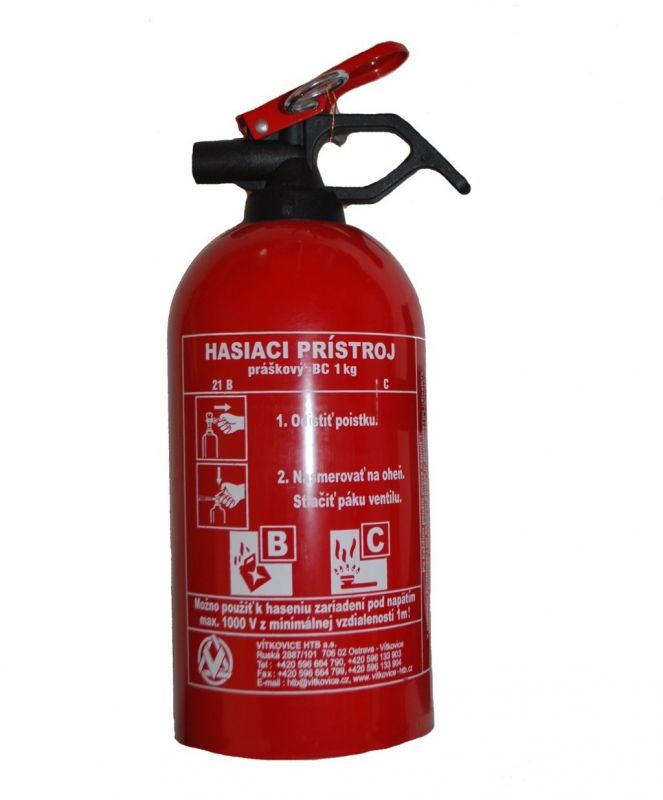 Hasiaci prístroj práškový 1kg