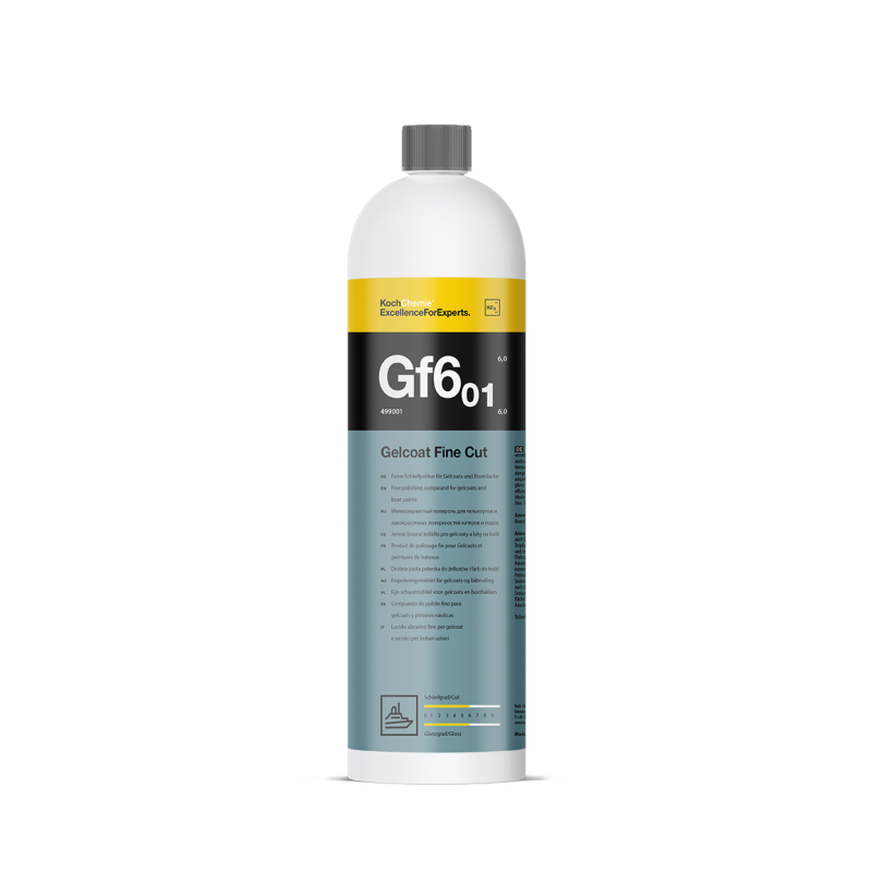 Koch Chemie Gelcoat Fine Cut Gf6.01- Jemná brúsna pasta pre gelcoaty a laky lodí 1L