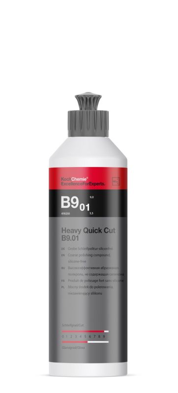 Koch Chemie Heavy Quick Cut B9.01 - Hrubá brúsna pasta 250ml