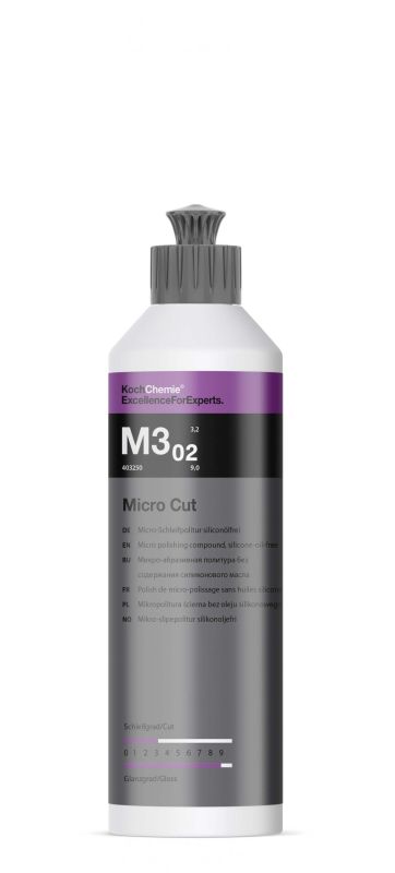 Koch Chemie Micro Cut M3.02 - Mikro-brúsna antihologramová pasta 250ml
