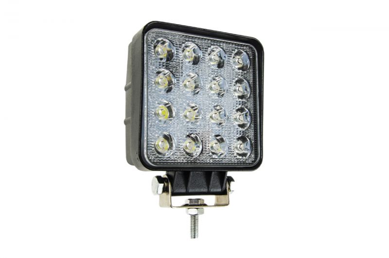 LED pracovné svetlo 16x LED AWL05 EMC 108x108 48W FLAT 9-60V