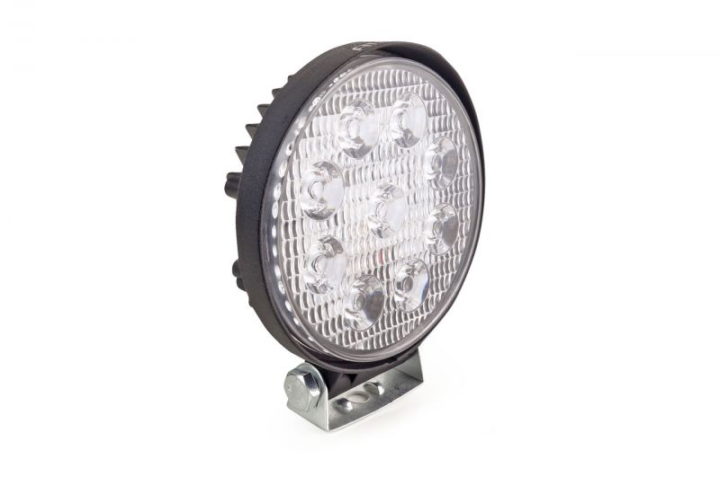 LED pracovné svetlo 9LED Ø110 35W FLAT 9-36V AWL06