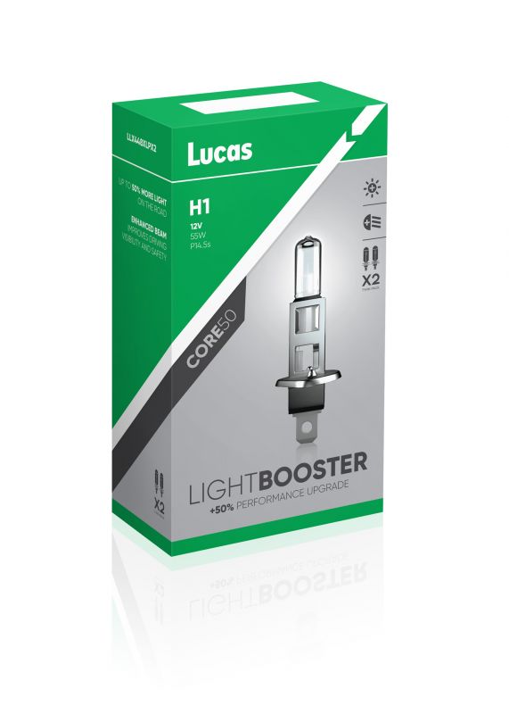 LUCAS H1 Light Booster +50% P14,5s 12V 55W