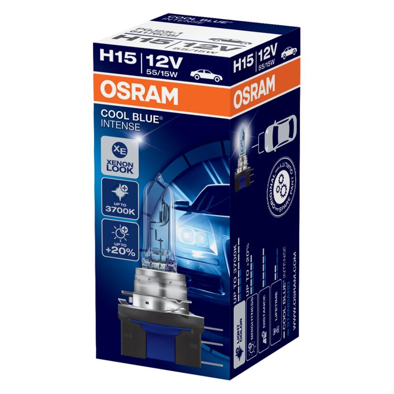 Osram H15 12V 55/15W PGJ23t-1 Cool Blue Intense