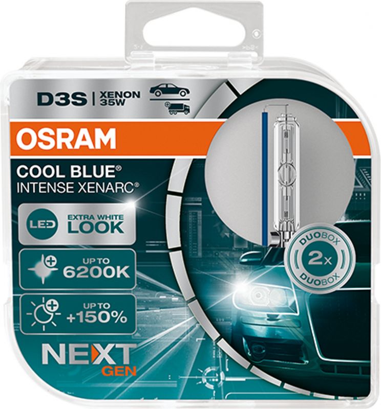 Osram xenonová výbojka D3S XENARC Cool Blue Intense NextGeneration 6200K +150% BOX