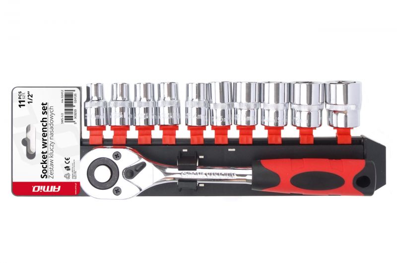 Sada nástrčných kľúčov 11 ks 1/2 "10-24 mm