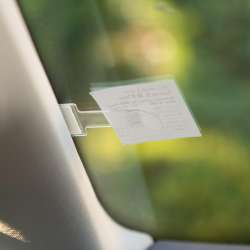 4CARS Držiak parkovacej karty na čelné sklo