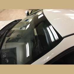 4CARS Tieniaci pruh čelného skla 20x150cm čierna