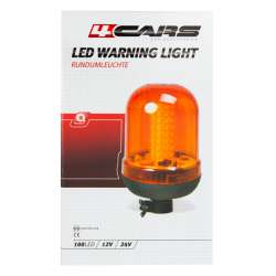 4CARS viacfunkčné výstražné svetlo 12/24V 100 LED