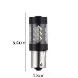 BA15S 12-Led 80W OSRAM CANBUS - rozmery