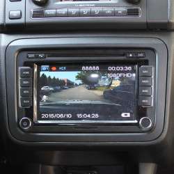 Full HD kamera do auta pod spätné zrkadlo BDVR 03