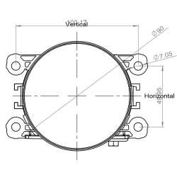 LED denné svietenie DRL 9V-5W