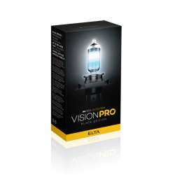 ELTA H4 12V 60/55W VISION PRO 180% Black Edition BOX 2ks