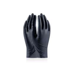 Grippaz 246A Protišmykové nitrilové rukavice čierne veľkosť XL/10 - 50ks