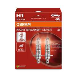 H1 OSRAM Night Breaker Silver +100% BOX 2ks