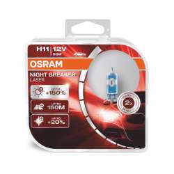 H11 OSRAM  Night Breaker Laser +150% BOX 2ks