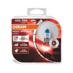 H3 OSRAM  Night Breaker Laser +150% BOX 2ks