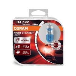 H4 OSRAM  Night Breaker Laser +130% BOX 2ks