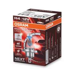 H4 OSRAM  Night Breaker Laser +150% 1ks