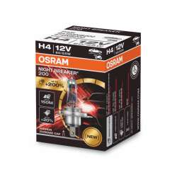 H4 OSRAM Night Breaker Laser +200% 1ks